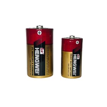 HENGWEI電池1顆【緣屋百貨】天天出貨 1號電池 2號電池 3號電池 4號電池 環保綠能碳鋅電池 台灣檢驗合格 無尾-細節圖2