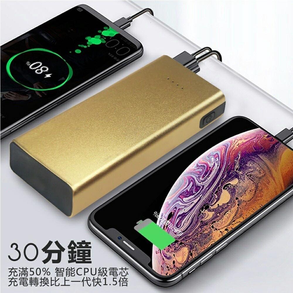 10000mAh9527鋁合金行動電源【緣屋百貨】天天出貨 鋁合金 行動電源 行動充 攜帶方便 10000mAh-細節圖8