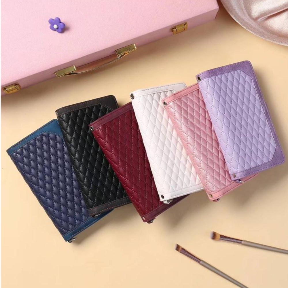 005款格子拉鍊帶短繩手機皮套Iphone11/12 ( Mini / iPhone / Pro / Pro Max)-細節圖8