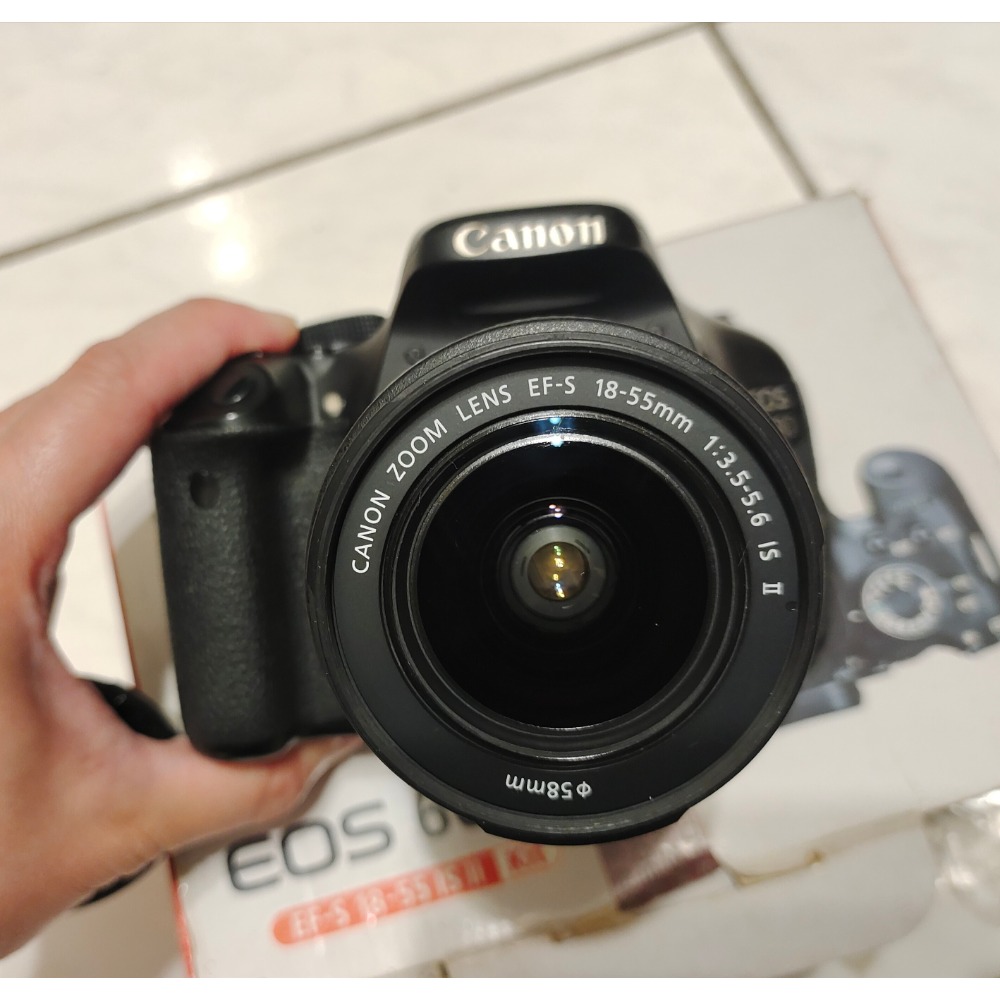 canon 600d,搭配18-55鏡頭，單眼相機新手入門-細節圖2