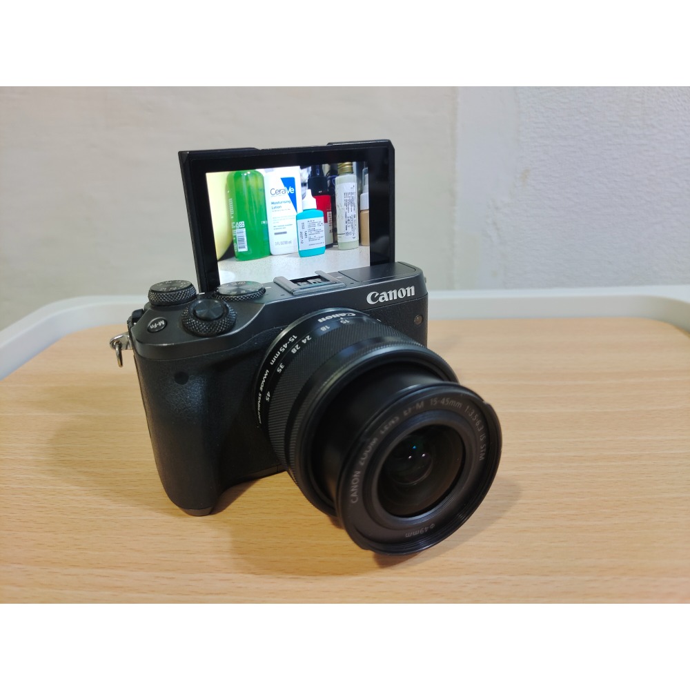canon eos m6搭配15-45鏡頭，canon m6一代單眼相機-細節圖4
