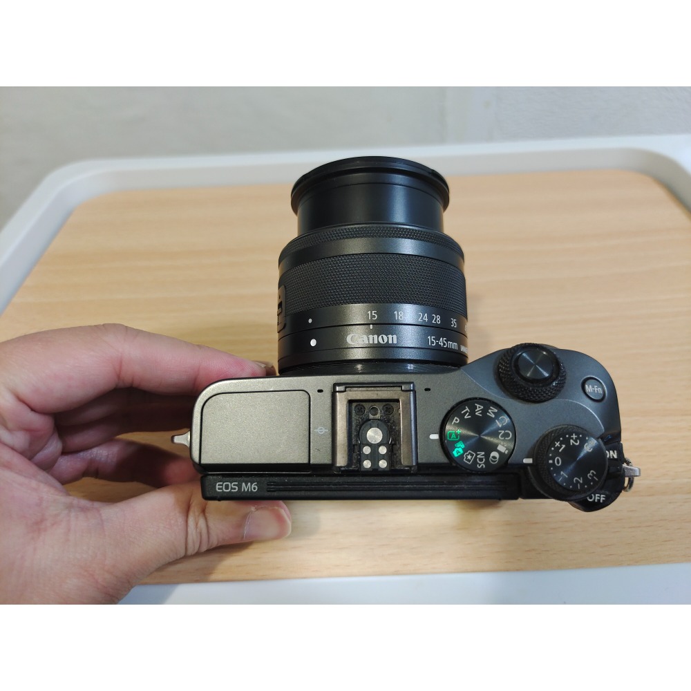 canon eos m6搭配15-45鏡頭，canon m6一代單眼相機-細節圖6