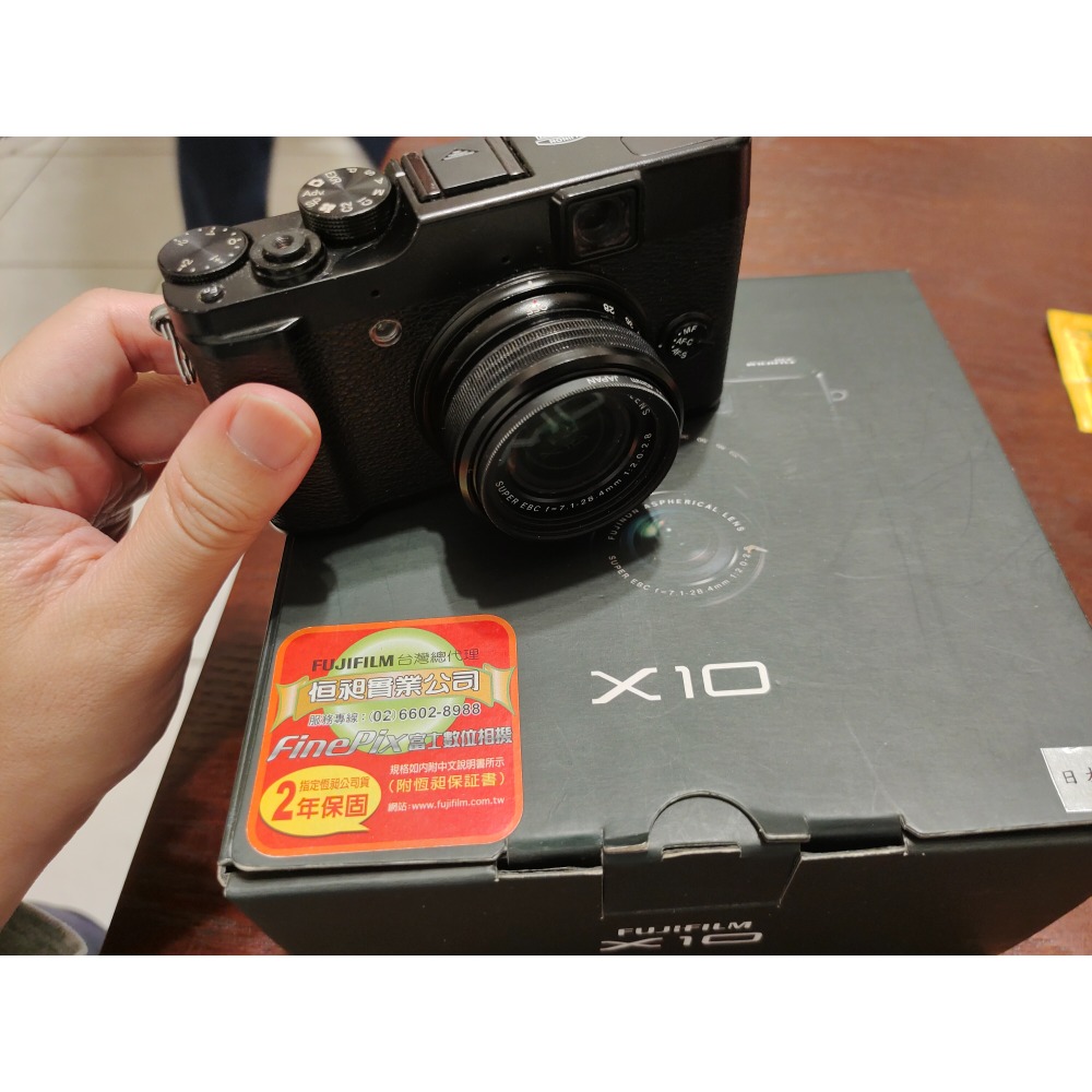 現貨-fujifilm x10，富士，二手相機數位，公司貨-細節圖2