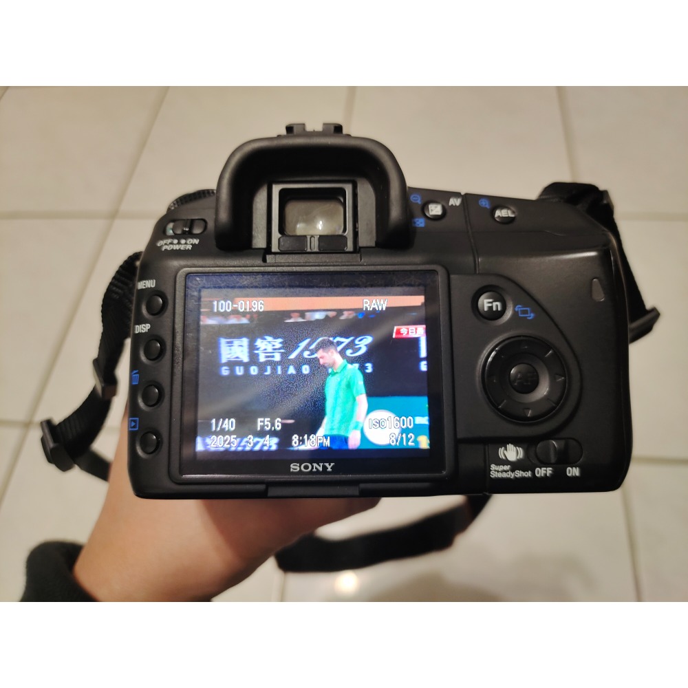 sony a100單眼相機含18-70鏡頭，新手入門，含記憶卡-細節圖2