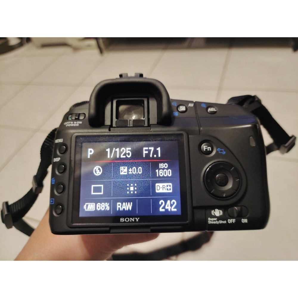 sony a100單眼相機含18-70鏡頭，新手入門，含記憶卡-細節圖3