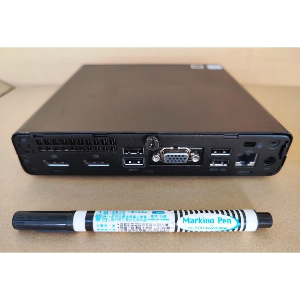 [銷機會- 含稅開發票] i5-8500T / hp 迷你電腦 / M2 256G + 二手 500G HDD-細節圖3