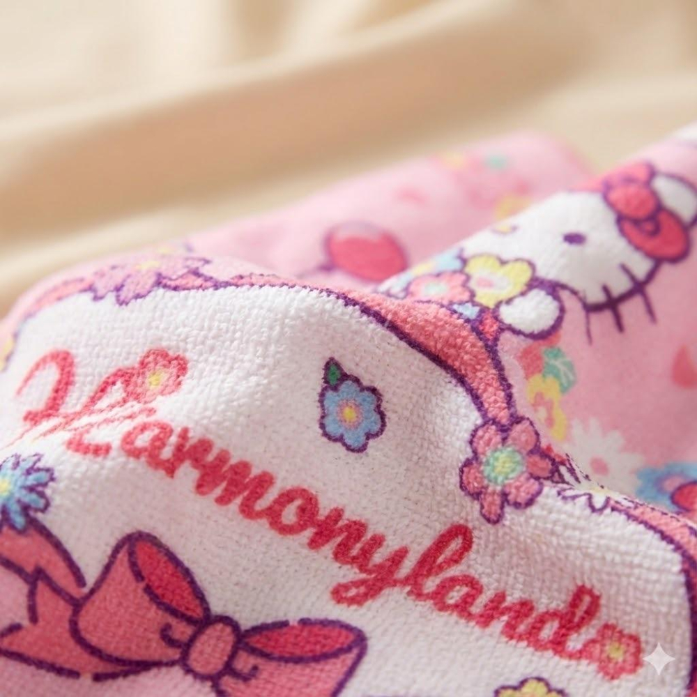 日本 境內限定 三麗鷗  浴巾 毛巾 大浴巾 聖誕節禮物 交換禮物 純棉浴巾 凱蒂貓 酷洛米 大耳狗 布丁狗-細節圖4