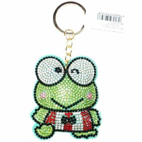 *出清中* 日本 正版 三麗鷗 水鑽 吊飾 鑰匙圈 娃娃 酷洛米 凱蒂貓 大耳狗 雙星仙子 酷企鵝 布丁狗 帕恰狗-細節圖9