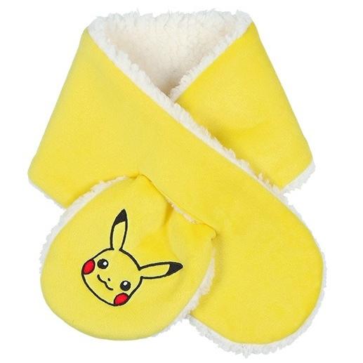 日本 兒童 絨毛 保暖 圍巾 圍脖 吉伊卡哇 小八 酷洛米 皮卡丘 凱蒂貓 角落生物 鐵道王國 生日禮物-細節圖4