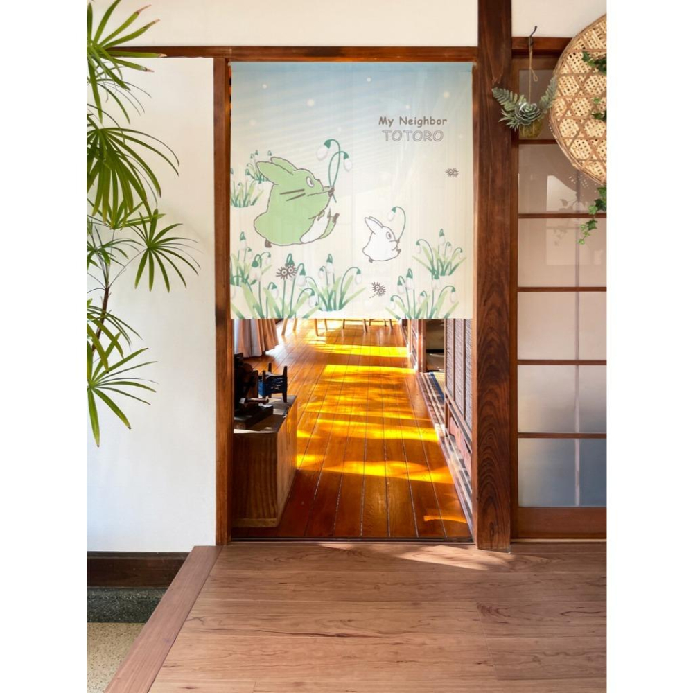 日本製 門簾 龍貓 魔女宅急便 霍爾的移動城堡 神隱少女 無臉男 門簾 長門簾 長簾 窗簾 交換禮物 聖誕節 萬聖節-細節圖5