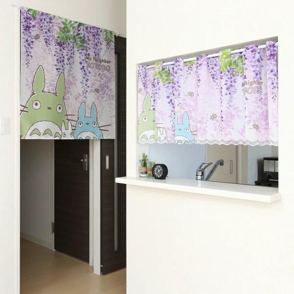 日本製 門簾 龍貓 魔女宅急便 霍爾的移動城堡 神隱少女 無臉男 門簾 長門簾 長簾 窗簾 交換禮物 聖誕節 萬聖節-細節圖7