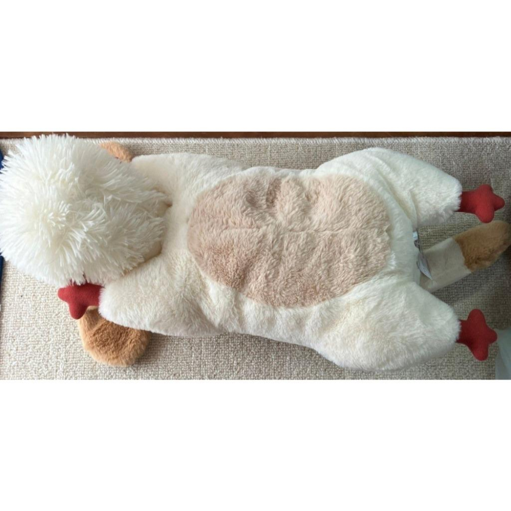 日本 吉卜力公園 限定 特大 因因 因因狗 狗狗 70公分 娃娃 玩偶 公仔 霍爾的移動城堡-細節圖3