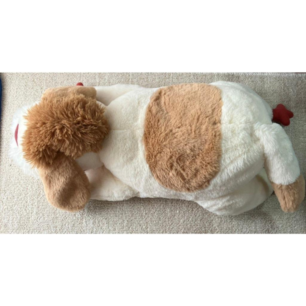 日本 吉卜力公園 限定 特大 因因 因因狗 狗狗 70公分 娃娃 玩偶 公仔 霍爾的移動城堡-細節圖4