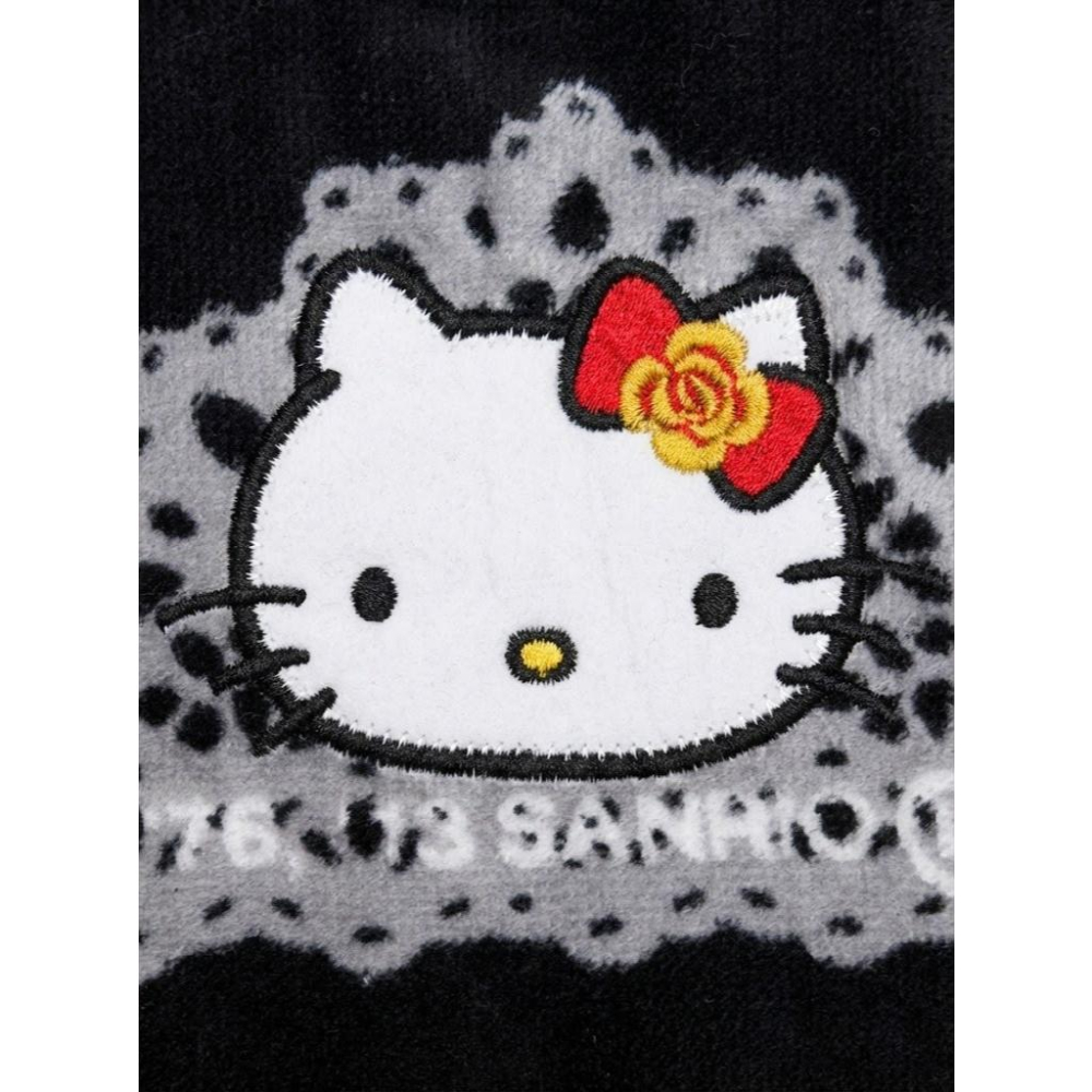 日本 境內限定 三麗鷗 凱蒂貓 hello kitty 浴巾 毛巾 大浴巾 聖誕節禮物 交換禮物 純棉浴巾-細節圖4