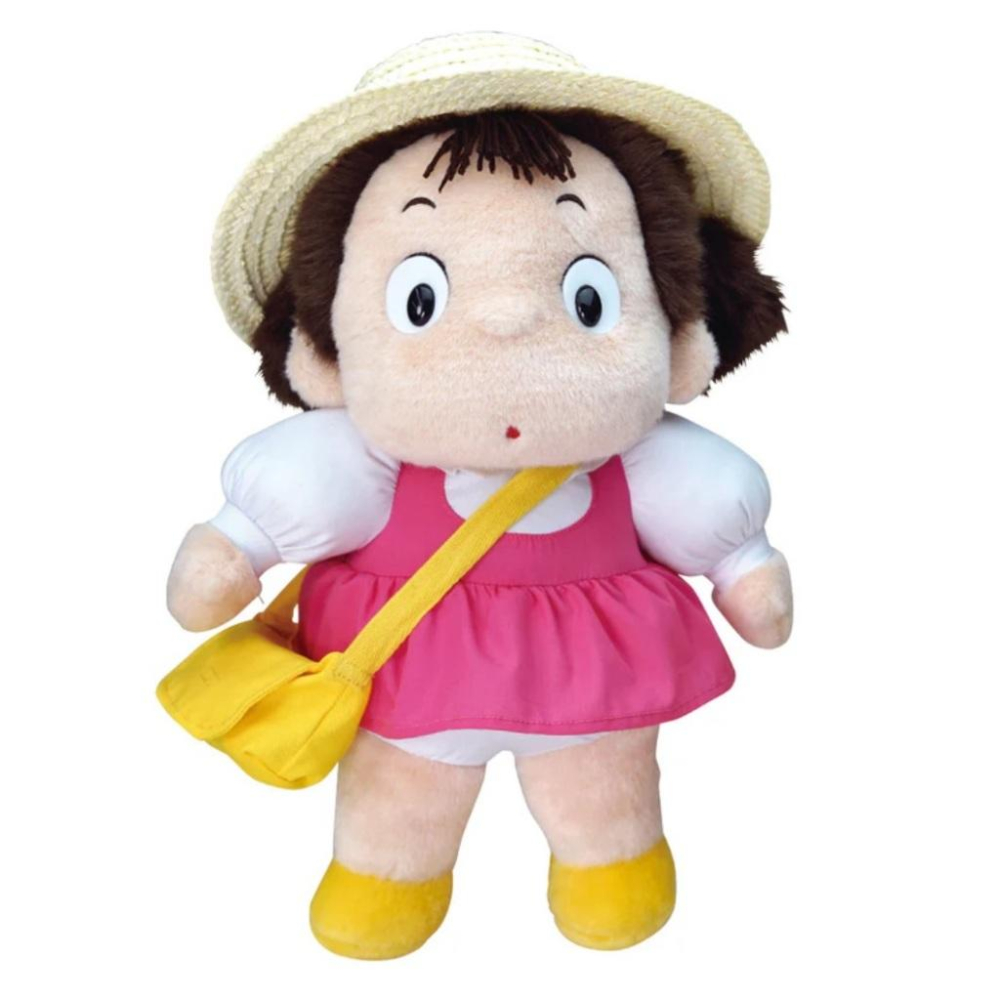 日本 正版 宮崎駿 吉卜力 龍貓 小梅 M號 娃娃 玩偶 布偶 聖誕節 萬聖節 交換禮物 生日禮物 禮物-細節圖2