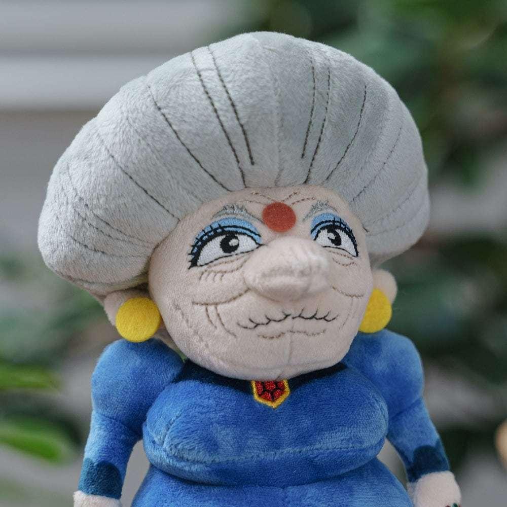 日本 正版 宮崎駿 吉卜力 千與千尋 神隱少女 湯婆婆 湯屋 娃娃 玩偶 聖誕節 萬聖節 交換禮物-細節圖3