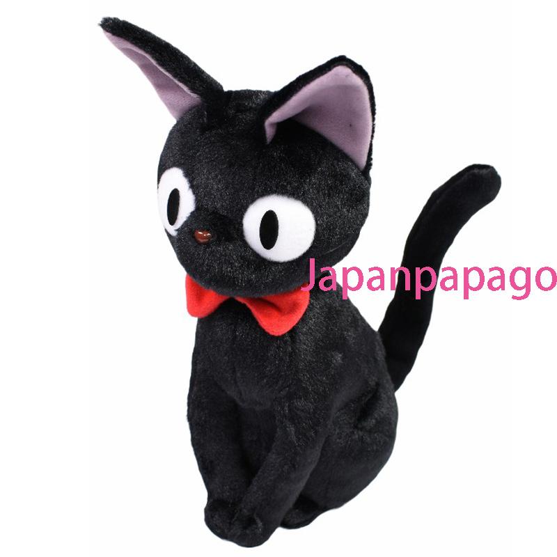 日本 正版 宮崎駿 吉卜力 魔女宅急便 黑貓 吉吉 坐姿 娃娃 玩偶 布偶 聖誕節 萬聖節 交換禮物 生日禮物 禮物-細節圖6