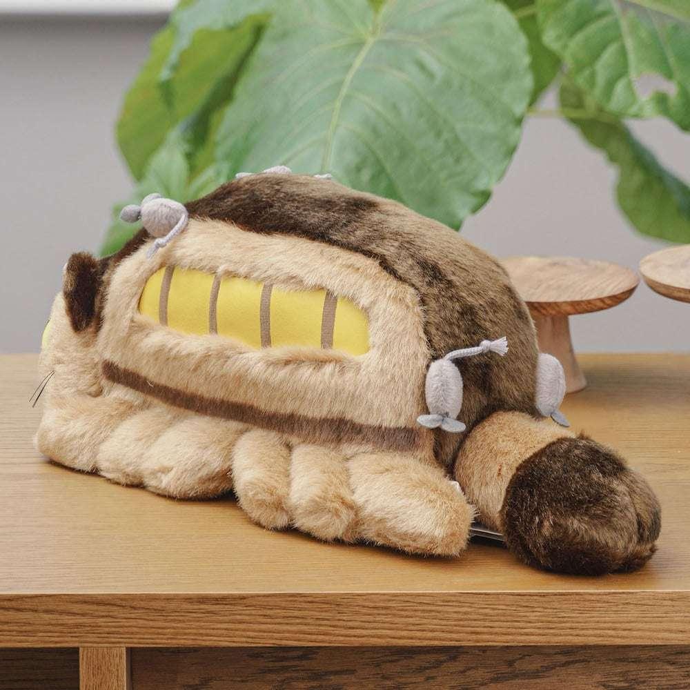 日本 正版 宮崎駿 吉卜力 龍貓 龍貓公車 龍貓巴士 貓巴士 娃娃 玩偶 布偶 聖誕節 萬聖節 交換禮物 生日禮物 禮物-細節圖6