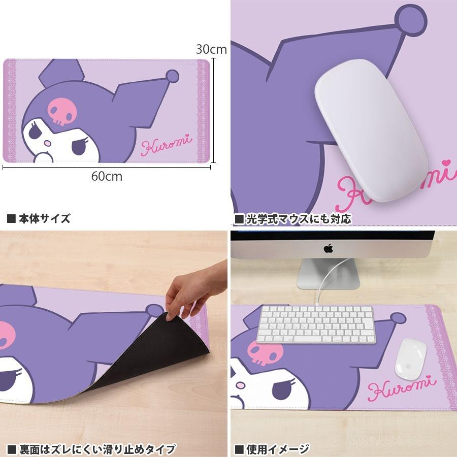 日本 正版 三麗鷗 滑鼠墊 桌墊 電腦桌墊 辦公桌墊 酷洛米 美樂蒂 大耳狗 布丁狗 Hello Kitty 生日禮物-細節圖4