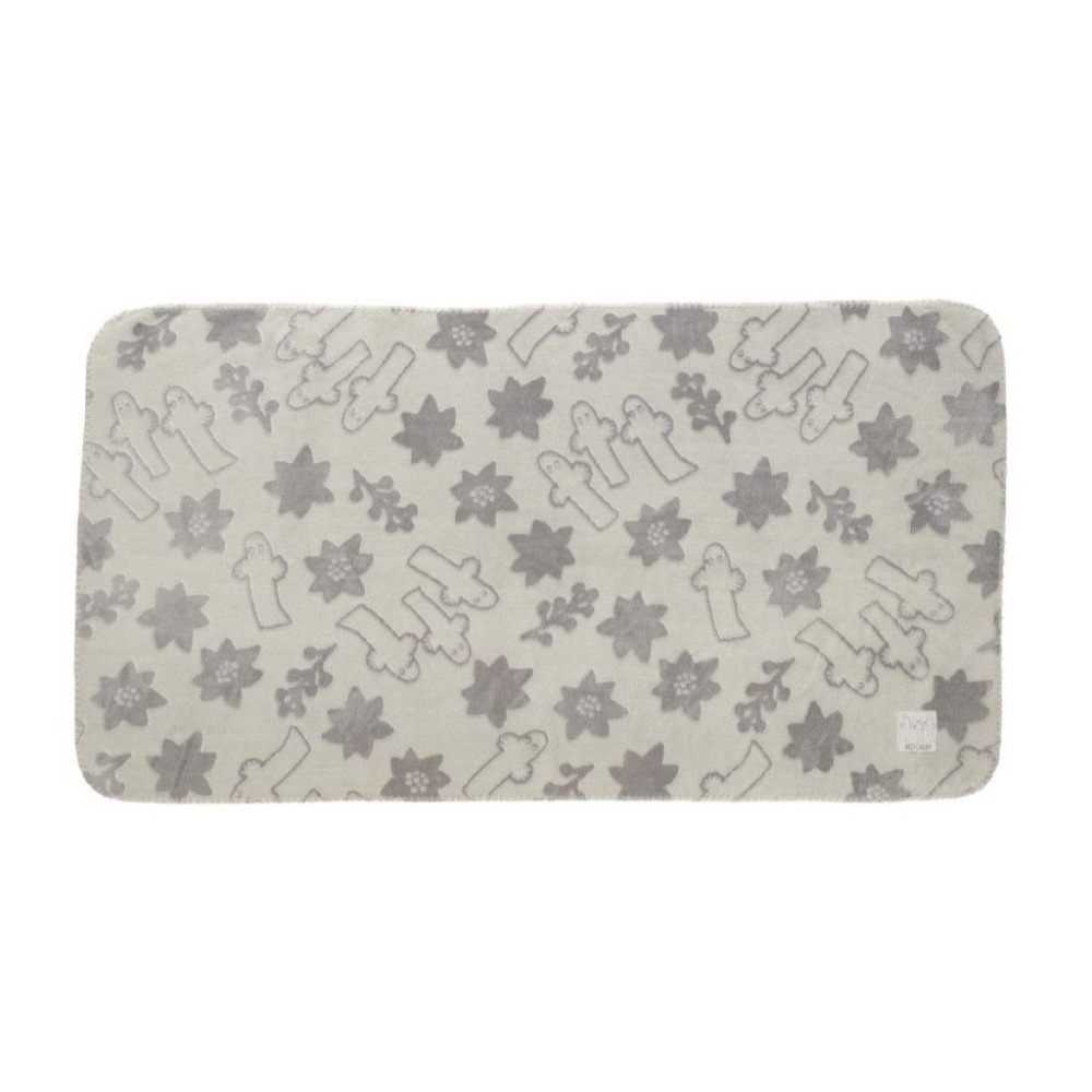 日本 好事多限定 MOOMIN 嚕嚕米 姆明 羊羔絨 毛毯 毯子 被子 保暖 羊羔絨 送禮 交換禮物-細節圖4