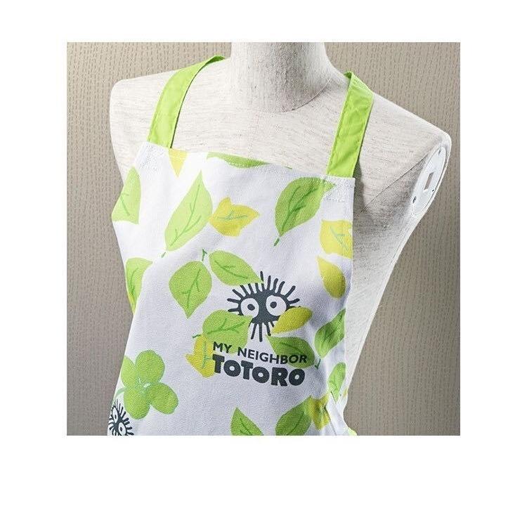 日本 正版 龍貓 魔女宅急便 黑貓 吉吉 圍裙 圍裙工作服 工作圍裙 廚房圍裙 廚房 送禮 交換禮物 生日禮物-細節圖4
