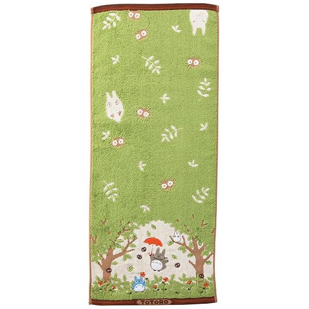 日本 正版 吉卜力 毛巾 運動毛巾 刺繡無捻紗抗菌龍貓魔女宅急便神隱少女天空之城紅豬宮崎駿豆豆龍TOTORO 浴巾 運動-細節圖4