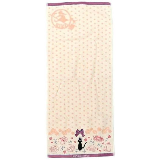 日本 正版 吉卜力 毛巾 運動毛巾 刺繡無捻紗抗菌龍貓魔女宅急便神隱少女天空之城紅豬宮崎駿豆豆龍TOTORO 浴巾 運動-細節圖7