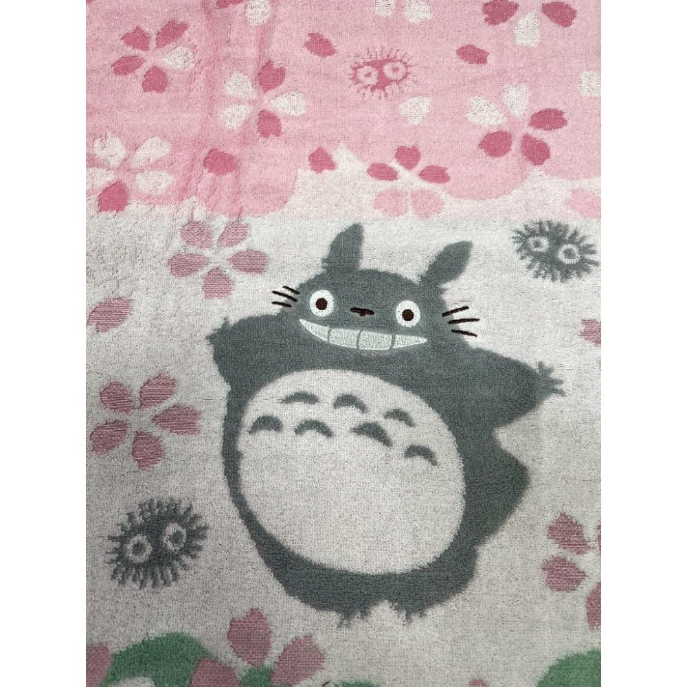日本 Marushin 吉卜力 龍貓 浴巾 花嵐 60 120 小藍 龍貓-細節圖4