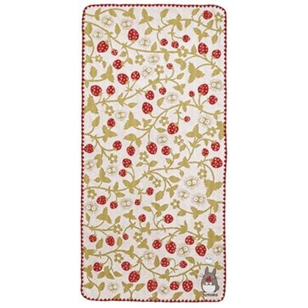 日本 正版 Marushin丸真吉卜力浴巾刺繡無捻紗抗菌龍貓魔女宅急便宮崎駿豆豆龍TOTORO 毛巾 手帕 運動毛巾-細節圖2