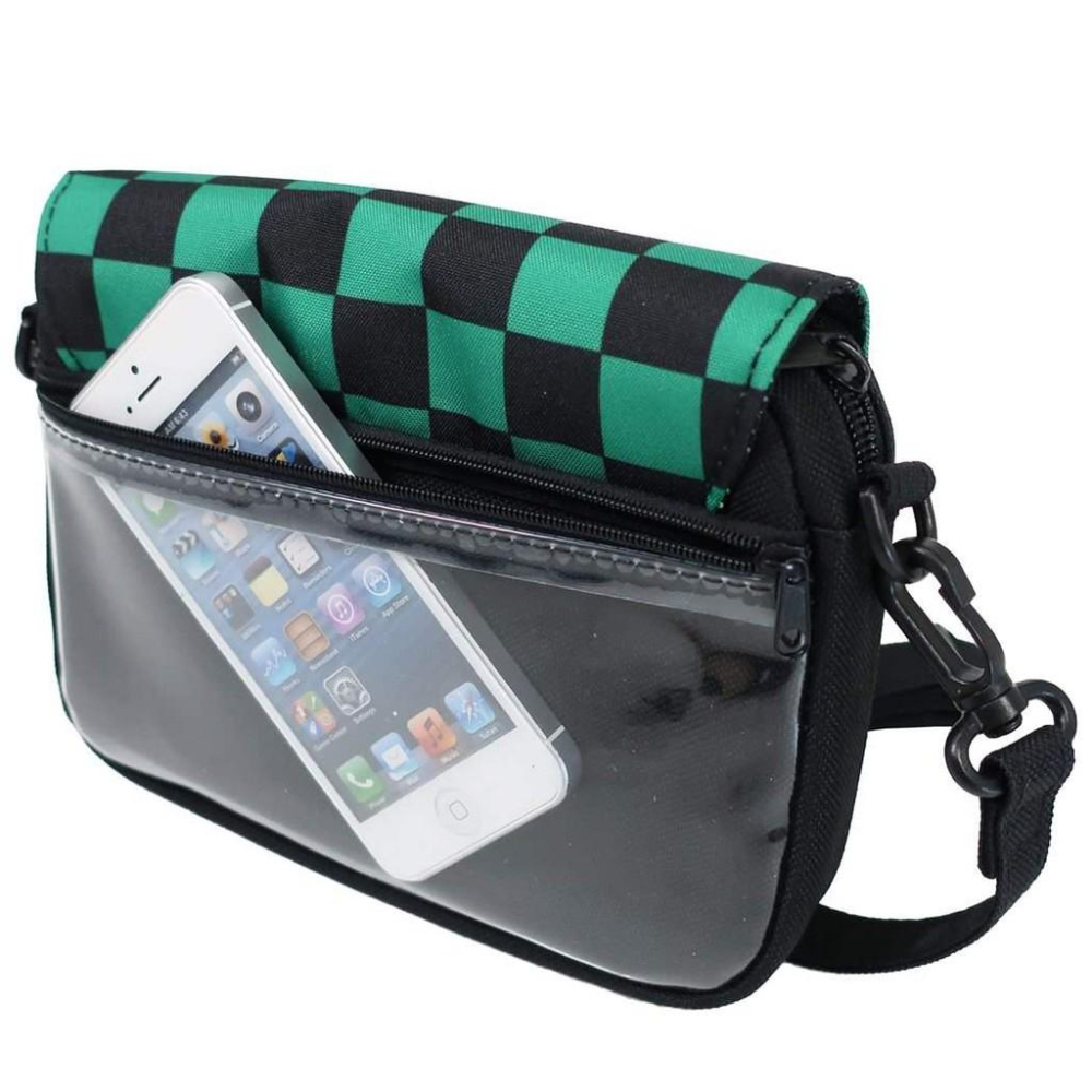 『日本正版』 鬼滅之刃 BANDAI 萬代 側背包 肩背包 斜背包 單肩包 背包 炭治郎 彌豆子 伊之助 善逸 富岡義勇-細節圖4