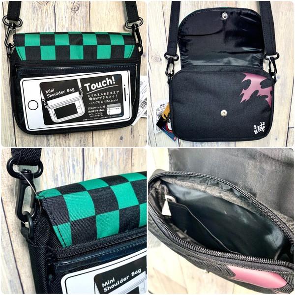 『日本正版』 鬼滅之刃 BANDAI 萬代 側背包 肩背包 斜背包 單肩包 背包 炭治郎 彌豆子 伊之助 善逸 富岡義勇-細節圖7