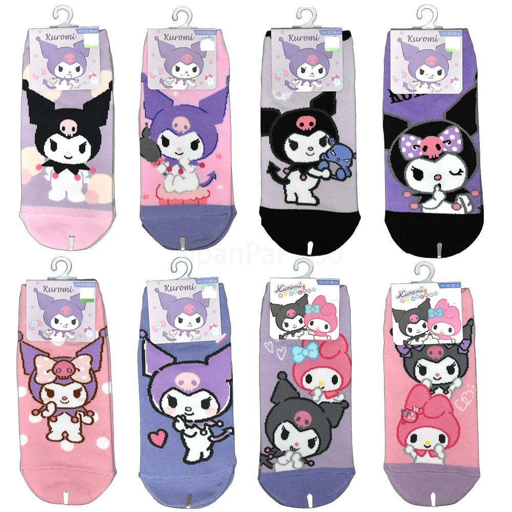 Sanrio 三麗鷗 酷洛米 美樂蒂 短襪 船型襪 襪子-細節圖6