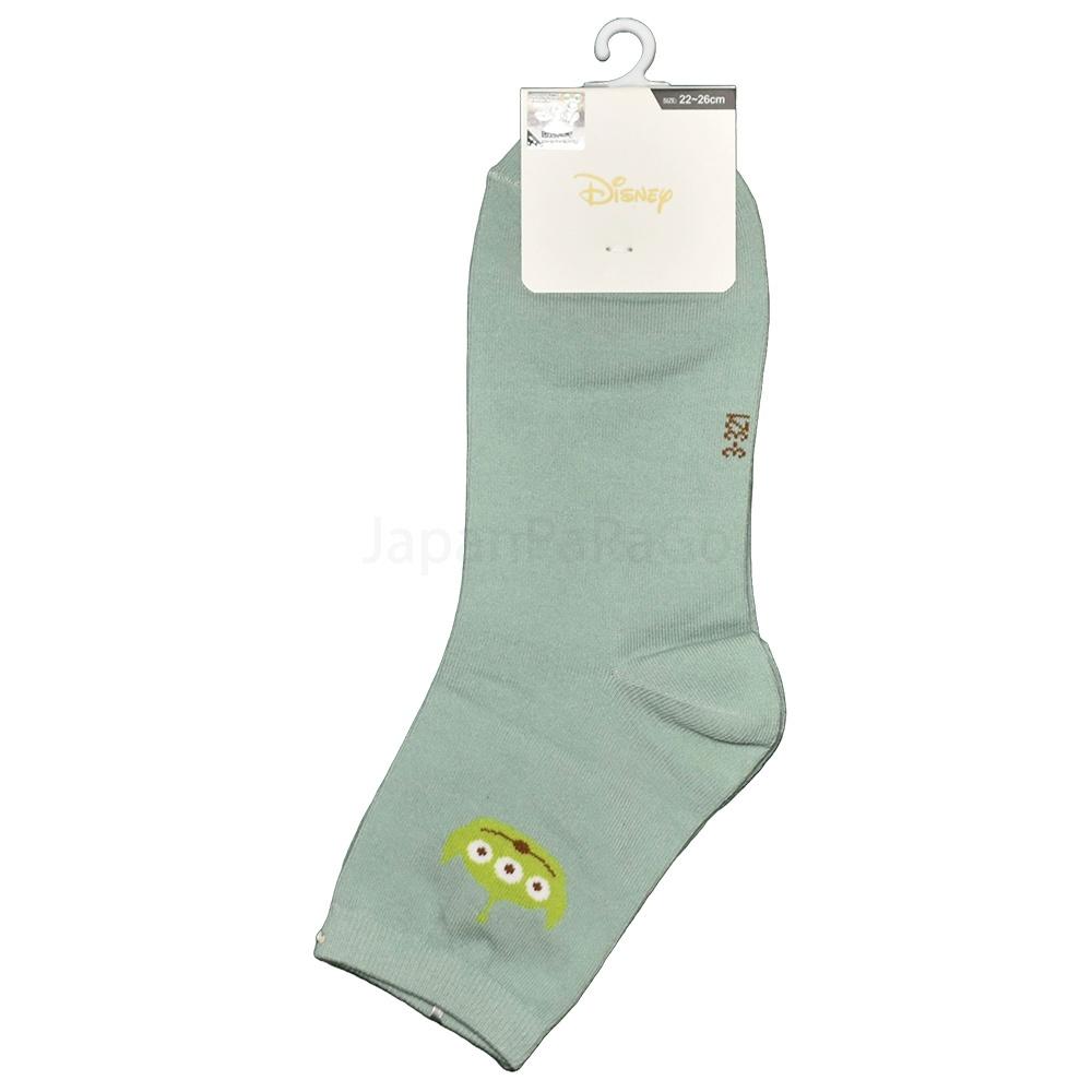 迪士尼 Disney 玩具總動員 長襪 中筒襪 少女襪 熊抱哥 三眼仔 三眼怪-細節圖7
