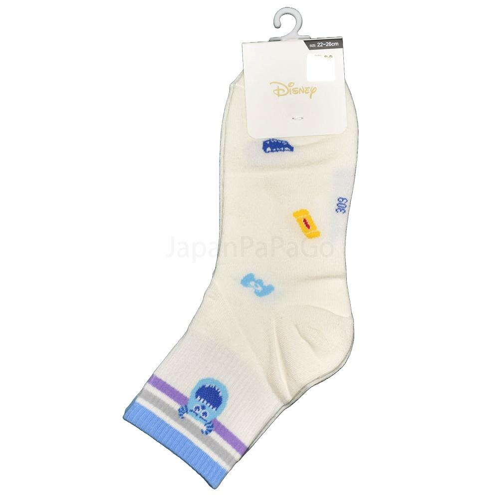 迪士尼 Disney 怪獸大學 長襪 中筒襪 少女襪 大眼仔 毛怪 怪獸電力公司-細節圖6