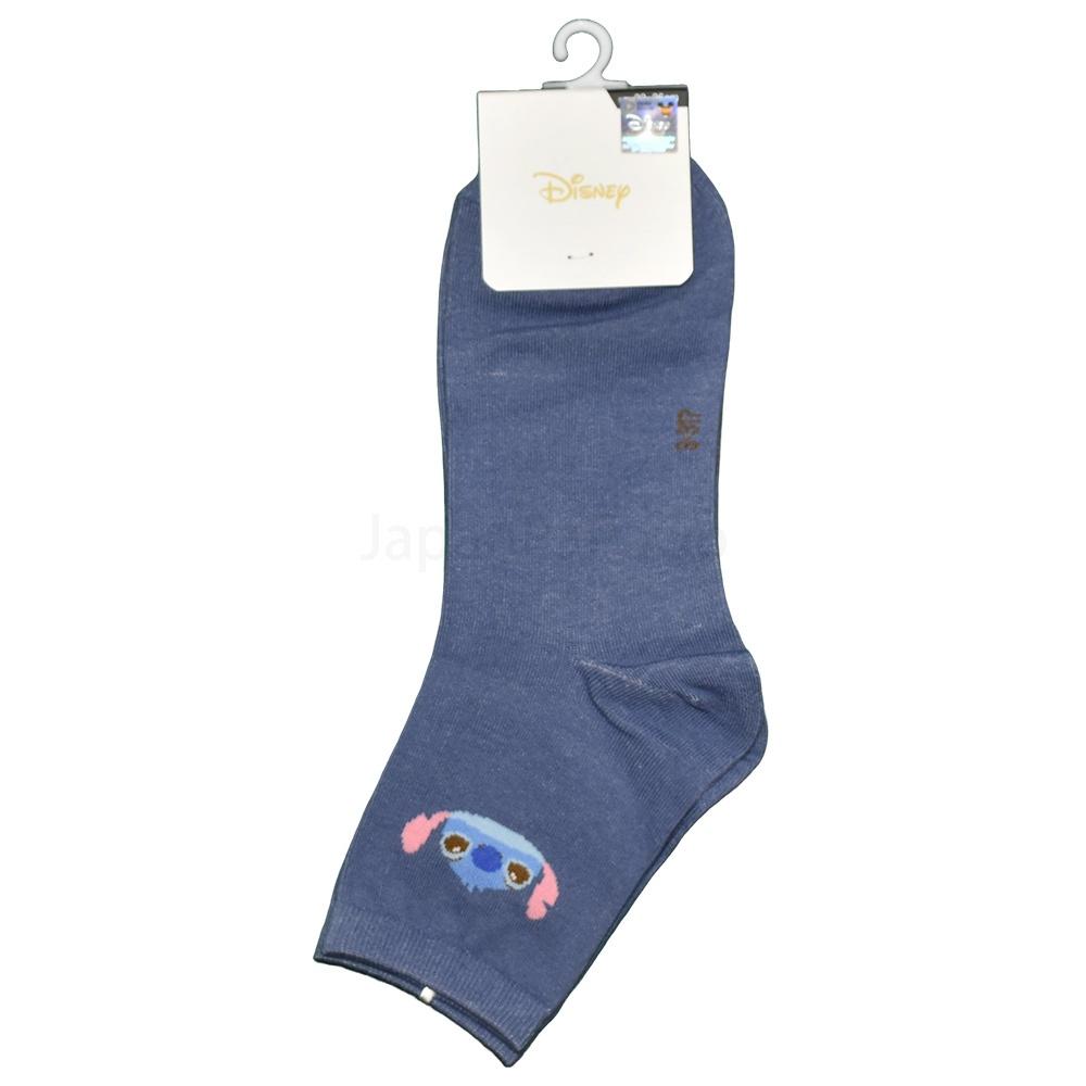 迪士尼 Disney 史迪奇 長襪 中筒襪 少女襪-細節圖4