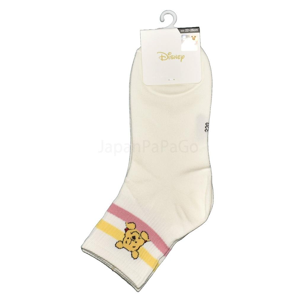 迪士尼 Disney 小熊維尼 長襪 中筒襪 少女襪 小豬 跳跳虎-細節圖2