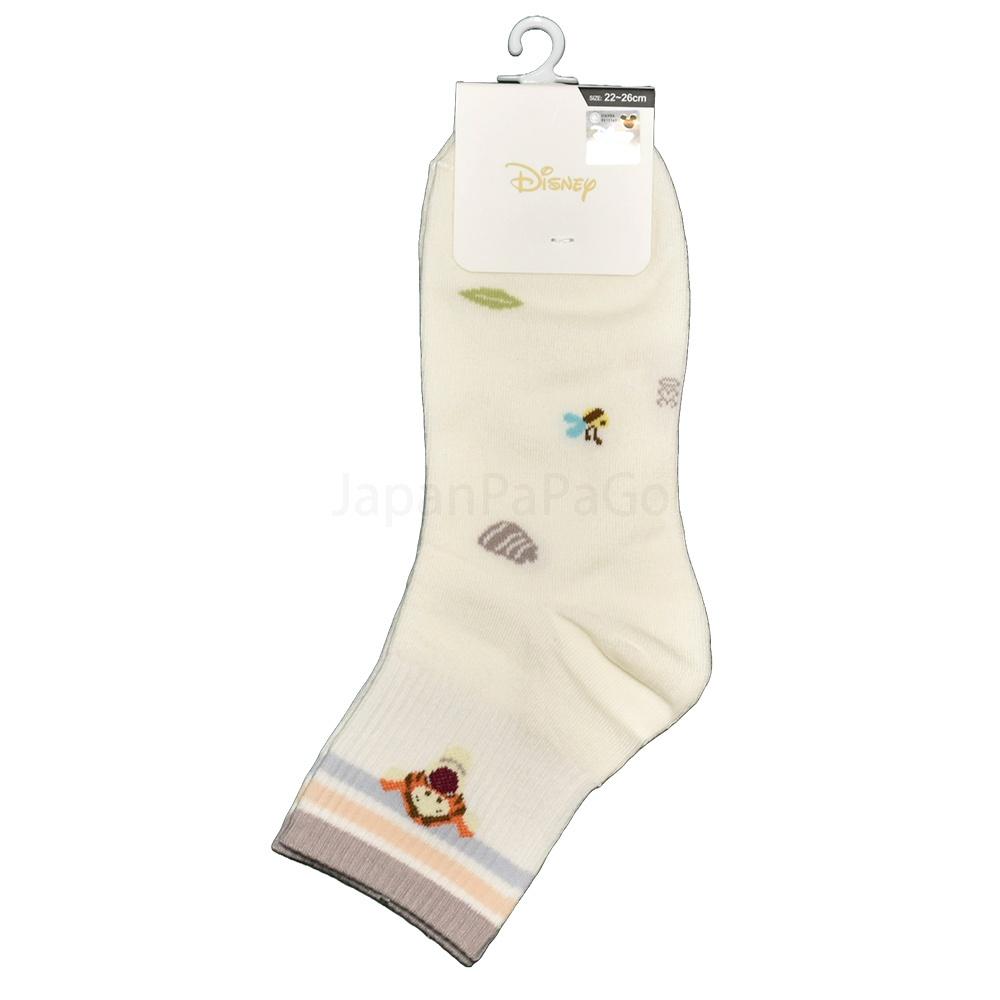 迪士尼 Disney 小熊維尼 長襪 中筒襪 少女襪 小豬 跳跳虎-細節圖5