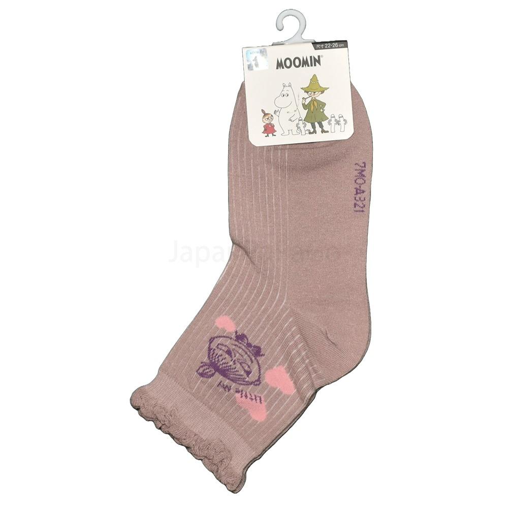 姆明 Moomin 嚕嚕咪 長襪 中筒襪 少女襪 阿美 小不點 溜溜們 樹精-細節圖7