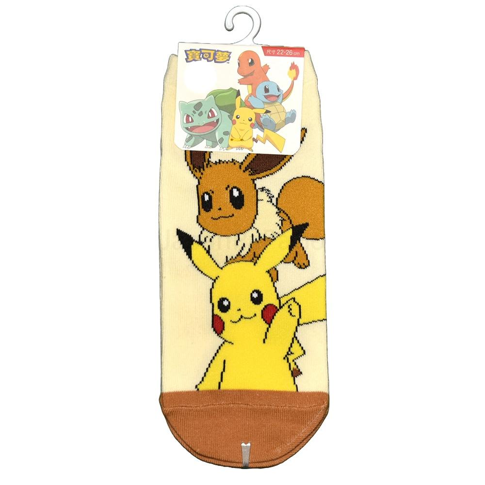 寶可夢 短襪 襪子 船型襪 皮卡丘 伊布 耿鬼 噴火龍 快龍 卡比獸 妙蛙種子 洛奇亞 水箭龜-細節圖5