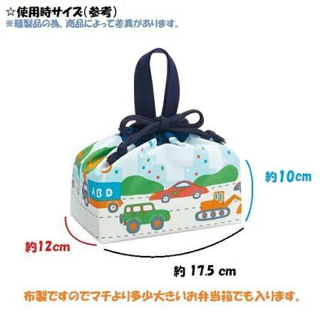 日本製 Skater 鬼滅之刃 竈門 彌豆子 束口 提袋 便當盒 便當袋 便當布 購物袋 手提袋 餐袋 野餐 KB7-細節圖5