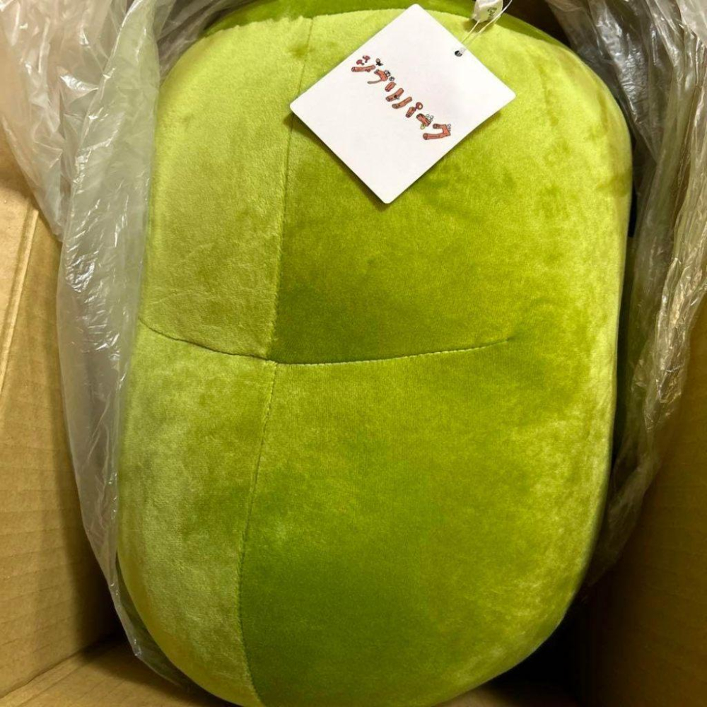 日本 吉卜力公園 大倉庫 限定 神隱少女 M號 舞首 綠頭 綠首 三顆頭 娃娃 玩偶 交換禮物 生日禮物 禮物-細節圖7