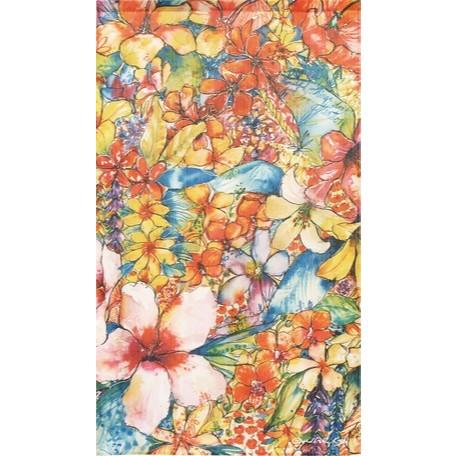 日本製 金魚 水彩 花 風格 居家裝飾 裝飾 擺飾 門簾 長門簾 長簾 窗簾 交換禮物 聖誕節 萬聖節 生日禮物 送禮-細節圖2