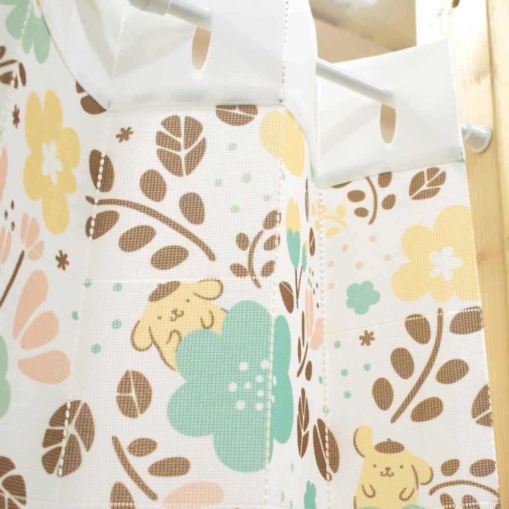 日本製 三麗鷗 庫洛米 美樂蒂 貝克鴨 帕恰狗 凱蒂貓 門簾 長門簾 長簾 窗簾 交換禮物 聖誕節 萬聖節 生日禮物-細節圖5