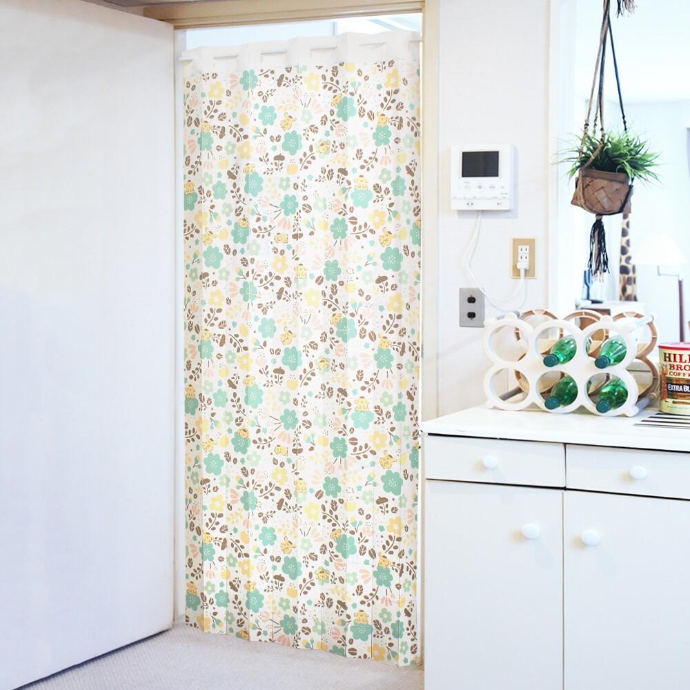 日本製 三麗鷗 庫洛米 美樂蒂 貝克鴨 帕恰狗 凱蒂貓 門簾 長門簾 長簾 窗簾 交換禮物 聖誕節 萬聖節 生日禮物-細節圖6