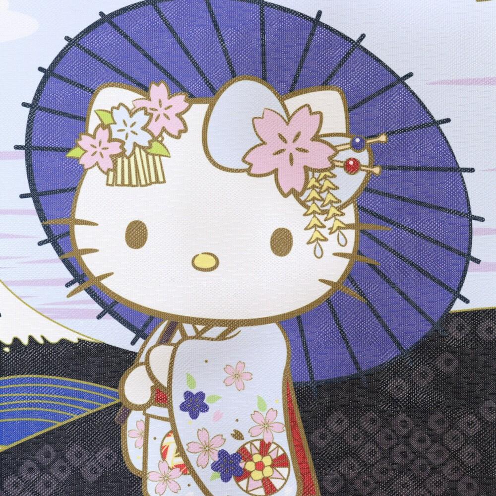 日本製 Hello Kitty 凱蒂貓 門簾 短門簾 短簾 窗簾 門簾一片式 交換禮物 聖誕節 萬聖節 生日禮物 新年-細節圖5