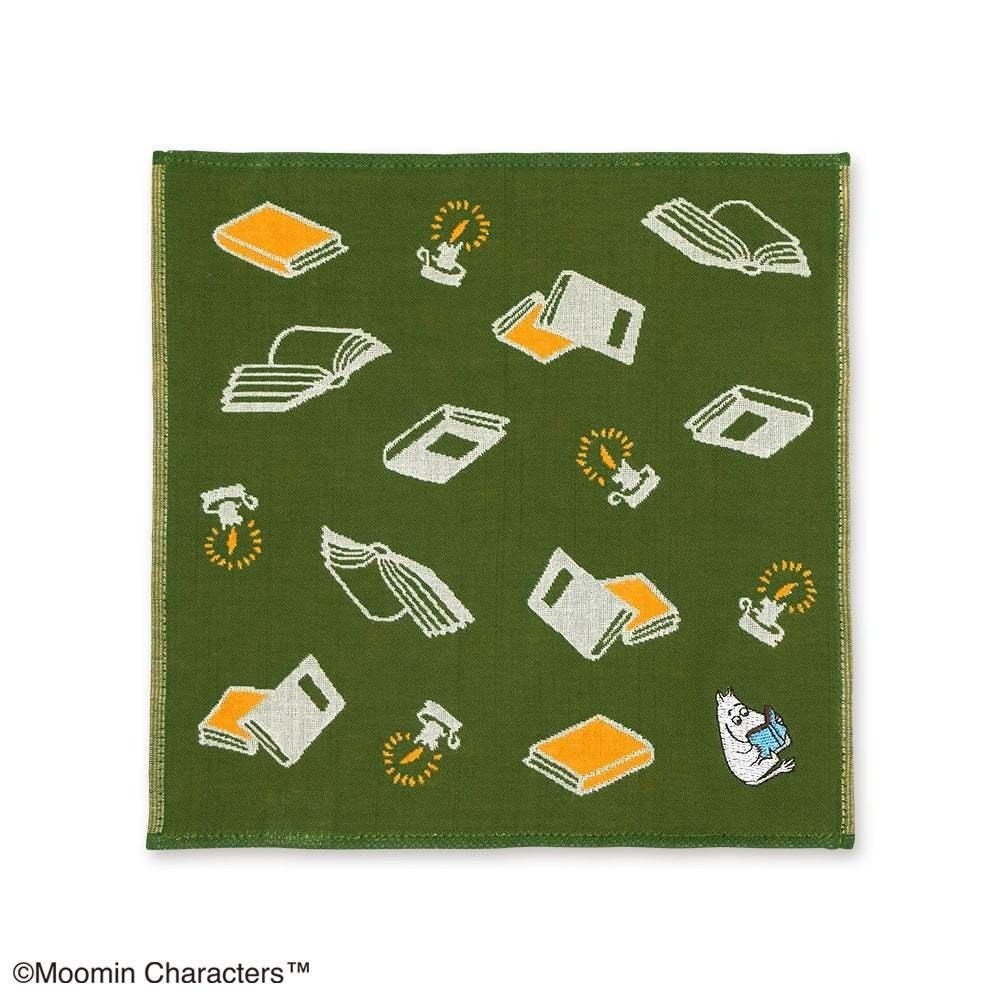 嚕嚕米 Moomin 姆明 方巾 毛巾 手帕-細節圖7