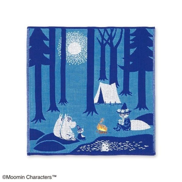 嚕嚕米 Moomin 姆明 方巾 毛巾 手帕-規格圖9