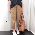 🔥喵咪貓咪🔥造型口袋 超透涼哈倫褲 涼感褲 休閒褲-規格圖8