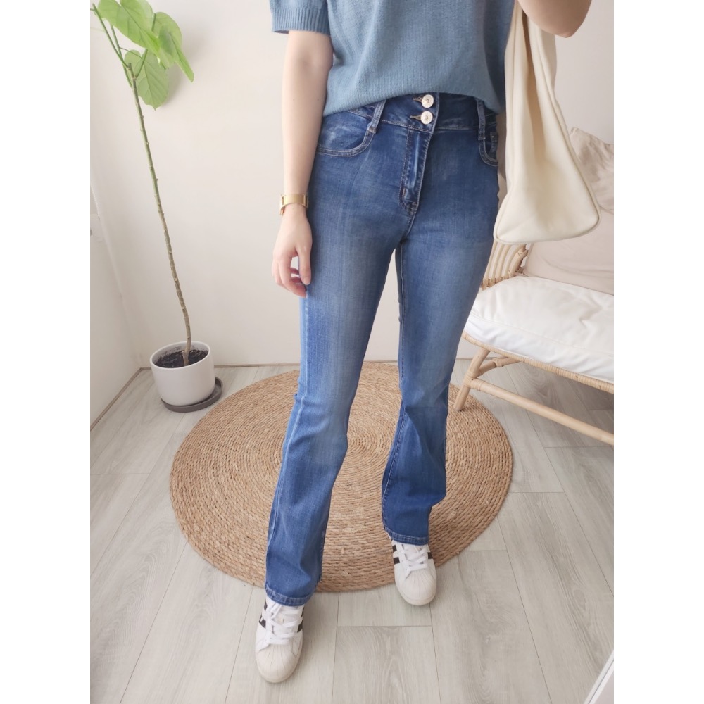 🌟靓美型🌟 長腿水水姐妹最愛💫喇叭褲 微闊腿褲-細節圖3