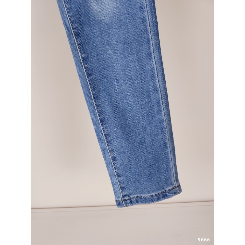 🌟美型靓🌟 顯瘦棉彈窄管破褲💫自由穿搭好看有型💯-細節圖8